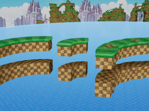 Sonic BUILDER 3D Modell