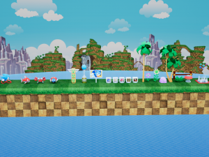 Sonic BUILDER Model 3D