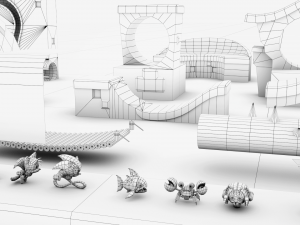 Sonic BUILDER Model 3D
