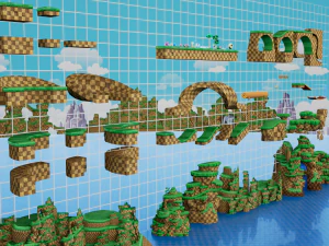 Sonic BUILDER 3D Modell