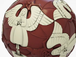 Angels and Devils TRANSFORMING - Escher 3D Model