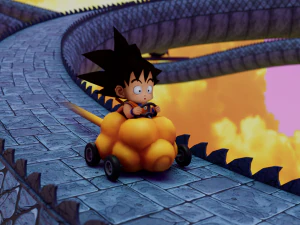 Kaito Planet and Snake Path 3D Model
