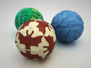 Escher Esferas animadas Modelo 3D