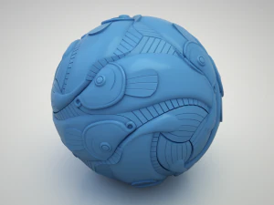 Escher Esferas animadas Modelo 3D