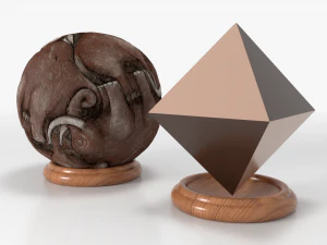 Доісторична куля 3D Модель