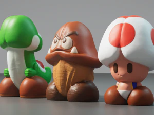 Peachs toys 3D Print Model