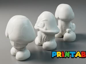 Peachs toys 3D 打印模型