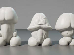 Peachs toys 3D 打印模型