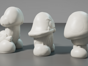 Peachs toys 3D 打印模型