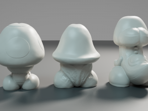 Peachs toys 3D 打印模型