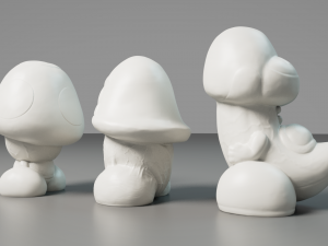 Peachs toys 3D 打印模型