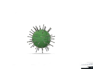 virus Modelo 3D