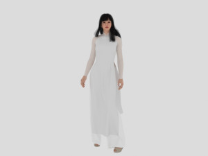 3d people model 36 o di vit nam 3D 모델