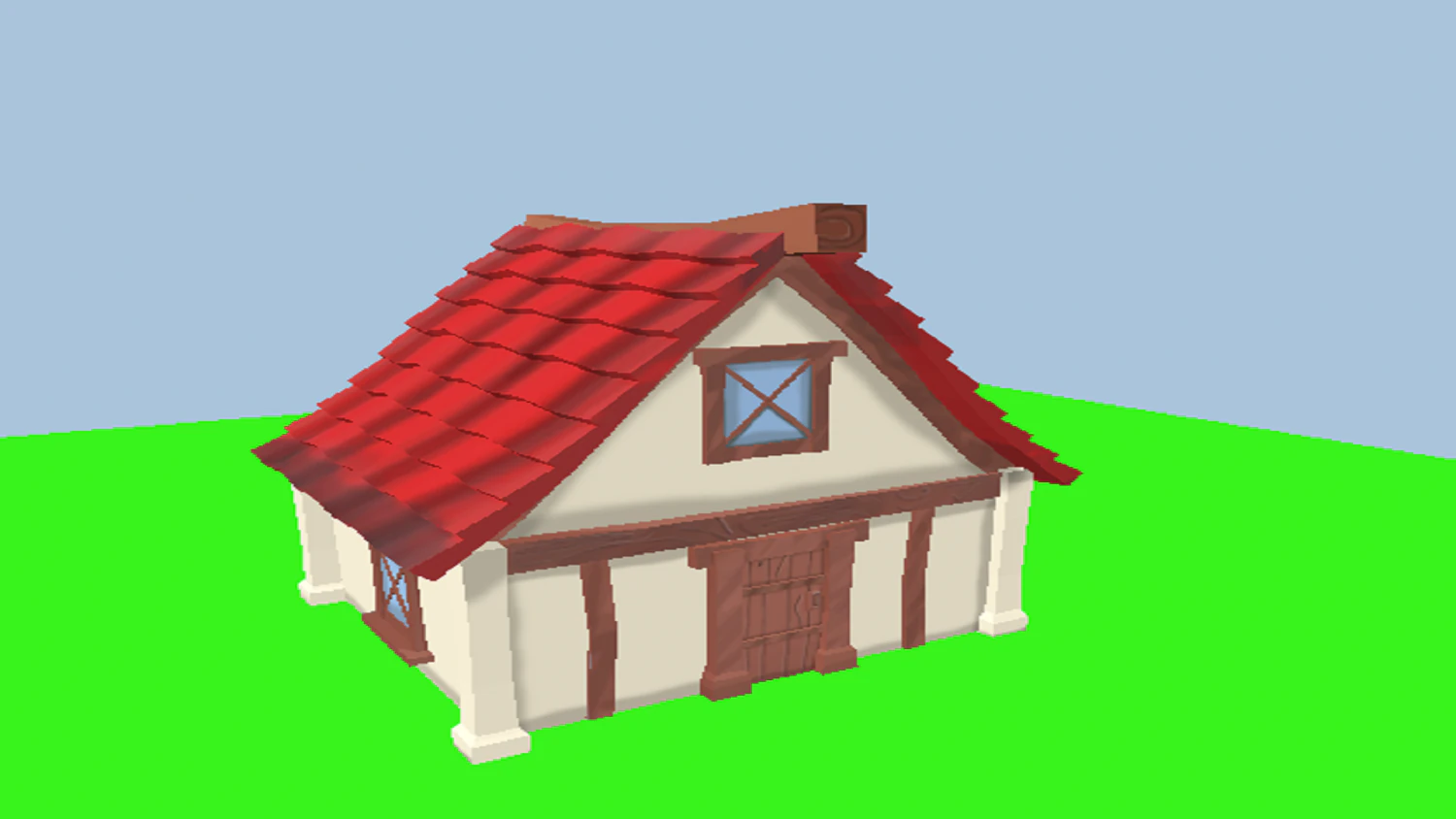 mini house 3D Model .c4d .max .obj .3ds .fbx .stl .blend 