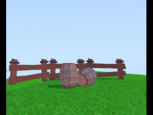 pacote de modelo de madeira Modelo 3D