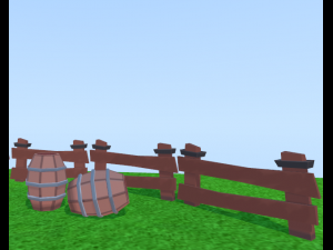 wood model package 3D-Modell
