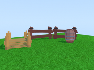wood model package 3D-Modell