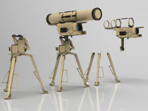 9m133kornet Modelo 3D