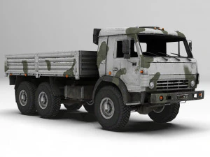 Kamaz-winter 3D Model