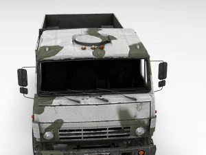 Kamaz-inverno Modello 3D