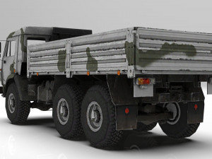 Kamaz-winter 3Dモデル