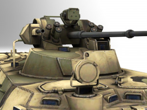 BTR-80 Russian APC 3D 模型
