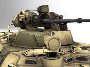 BTR-80 Russian APC 3D Model
