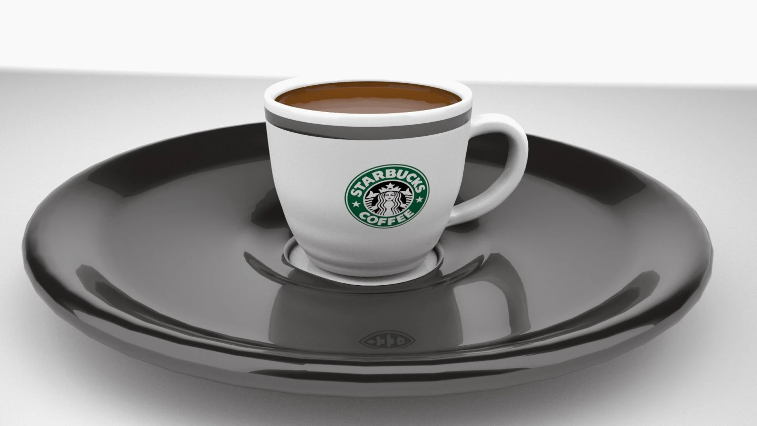 starbucks caffe cup 3D Model .c4d .max .obj .3ds .fbx .stl .blend 