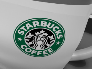 starbucks caffe cup 3D Модель