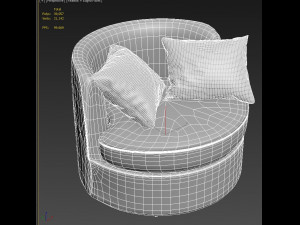 modern chair 3Dモデル
