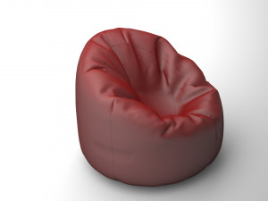 bean bag 3D 模型