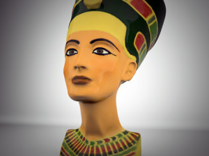 nefertiti bust 3D 모델