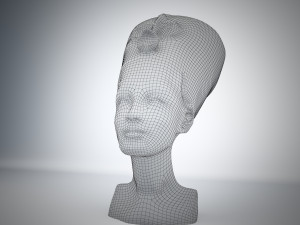 nefertiti bust 3D 모델