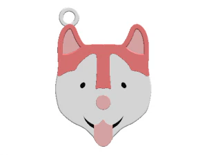 keychain mr dog 3D Print Model