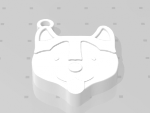 keychain mr dog Modelo de Impressão 3D