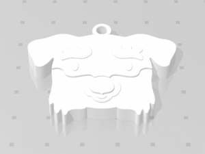 keychain mr dog Modèles 3D en vedette