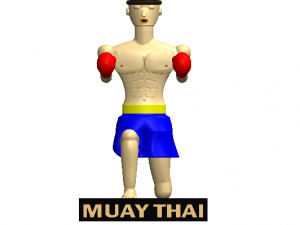 muay thai doll 3D 프린트 모델