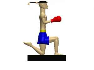 Muay thai doll 3D Print Model
