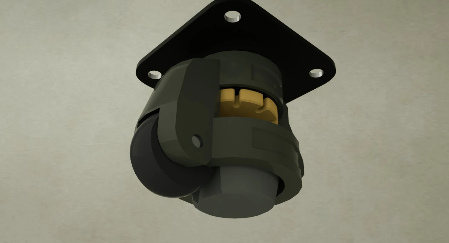 universal wheel module 3D Model .c4d .max .obj .3ds .fbx .stl .blend