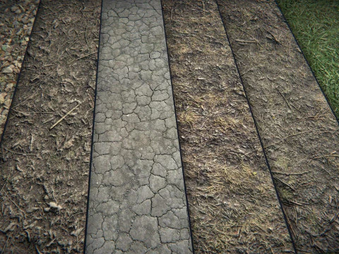 현실적인 지형 텍스처 CG 텍스쳐