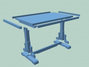 table Modello 3D