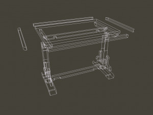 table Modello 3D