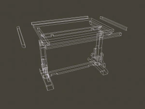 table 3D Model