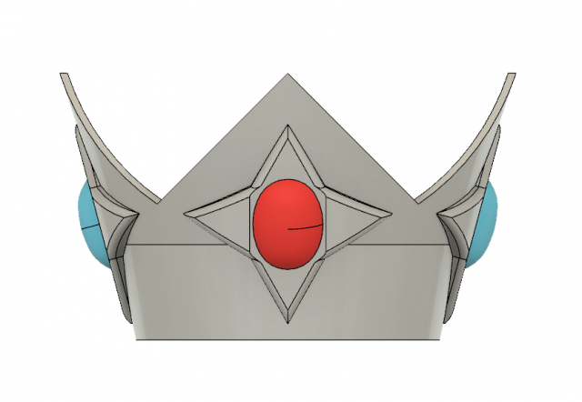 star princess rosalina crown 3D प्रिंट मॉडल .c4d .max .obj .3ds .fbx .stl .blend 