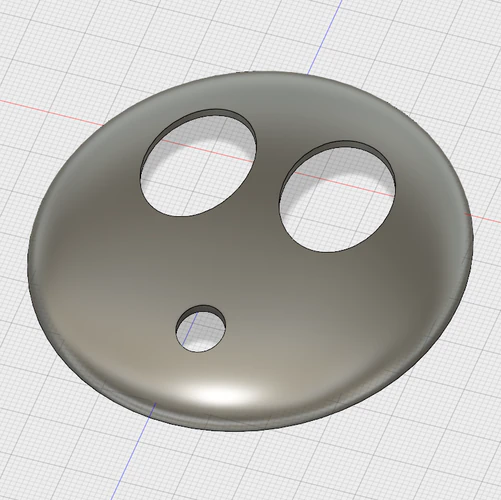 shy guy mask 3D Print Model .c4d .max .obj .3ds .fbx .stl .blend 