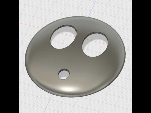 maschera da ragazzo timido Modello di stampa 3D