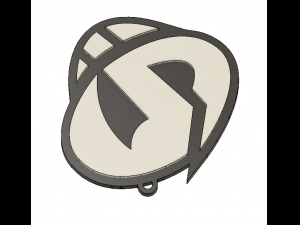 team skull pendant Model do druku 3D