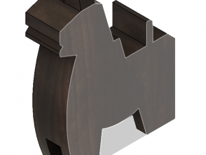 japanese toy horses 3D 打印模型