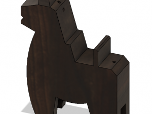 japanese toy horses 3D 打印模型