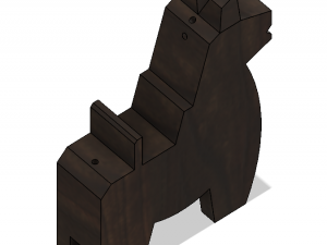 japanese toy horses 3D 打印模型